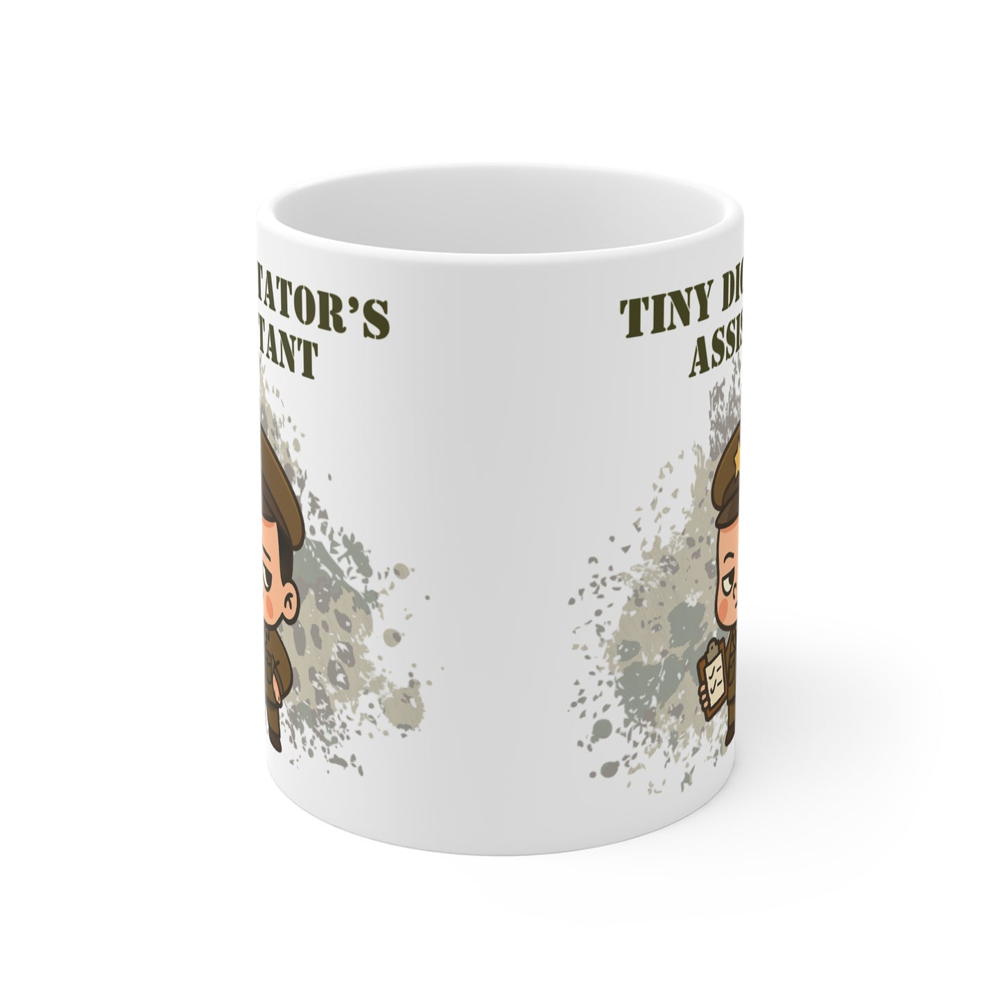 Tiny Dictator's Assistant 11oz White Ceramic Mug